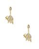 Sydney Evan Sydney Evan Marquise Protective Eye Arrow Stud Earrings - 1
