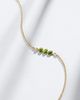 Sydney Evan Sydney Evan Martini Olives 14kt gold bracelet with sapphires - 4