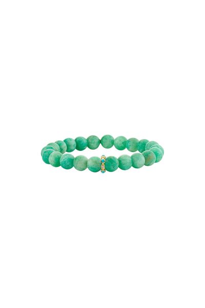 Sydney Evan Sydney Evan Oval Rondelle Bracelet