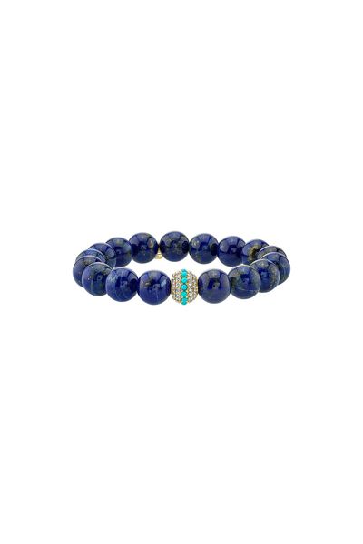Sydney Evan Sydney Evan Pave Mala Bead Bracelet