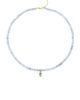 Sydney Evan Sydney Evan Pear Rondelle Beaded Necklace - 1