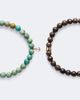 Sydney Evan Sydney Evan Set of 2 14kt gold beaded bracelets with turquoise and jaspers - 2