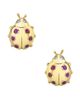 Sydney Evan Sydney Evan Small Ladybug Stud Earrings - 1