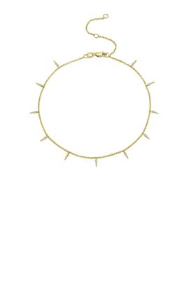 Sydney Evan Sydney Evan Small Pave Fringe Anklet