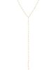 Sydney Evan Sydney Evan Small Pave Fringe Y Necklace - 1