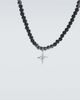 Sydney Evan Sydney Evan Star 14kt white gold beaded necklace with diamonds - 4