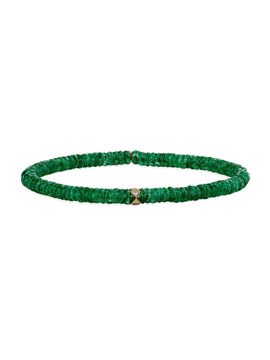 Sydney Evan Women's 14K Gold, Diamond & Green Aventurine Bracelet