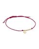 Sydney Evan Women's 14K Yellow Gold & 0.005 TCW Diamond Hamsa Charm Red Cord Bracelet - 1