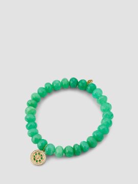 Sydney Evan Women's 14K Yellow Gold, Chrysoprase & Multi-Gemstone Beaded Stretch Bracelet