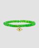 Sydney Evan Women's 14K Yellow Gold, Ethiopion Opal & Emerald Beaded Stretch Bracelet - 2