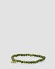 Sydney Evan Women's 14K Yellow Gold, Green Chrome Diopside & Orange Sapphire Beaded Stretch Bracelet - 4