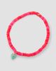 Sydney Evan Women's 14K Yellow Gold, Hot Pink Ethiopian Opal & Multi-Gemstone Beaded Stretch Bracelet - 6