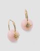 Sydney Evan Women's 14K Yellow Gold, Pink Opal & 0.09 TCW Diamond Drop Earrings - 1