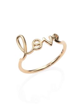 Sydney Evan Women's 14K Yellow Gold Pure Love Ring