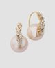 Sydney Evan Women's Cocktail 14K Yellow Gold, Freshwater Pearl & 0.70 TCW Diamond Drop Earrings - 1