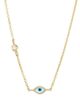 Sydney Evan Women's Evil Eye Diamond & 14K Yellow Gold Pendant Necklace - 3