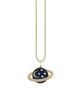 Sydney Evan Women's Sunset Observatory 14K Yellow Gold, Ceramic & 0.13 TCW Diamond Saturn Pendant Necklace - 1