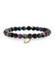 Sydney Evan Women's Sunset Observatory 14K Yellow Gold, Rainbow Tiger's Eye & 0.03 TCW Diamond Beaded Stretch Bracelet - 1