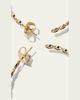 Sydney Evan Yellow Gold Large Marquise Evil Eye Diamond Hoop Earrings - 4