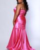 Sydney's Closet Sydney's Closet Fitted Strapless Sweetheart Neckline Plus Size Evening Gown - 3