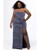Sydney's Closet Sydney's Closet Multi Sequin Velvet Fitted Prom Dress - 1
