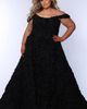 Sydney's Closet Sydney's Closet Off-The-Shoudler A-Line Plus Size Evening Gown - 3