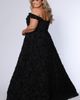 Sydney's Closet Sydney's Closet Off-The-Shoudler A-Line Plus Size Evening Gown - 4