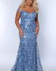 Sydney's Closet Sydney's Closet Off the Shoudler Mermaid Sweetheart Plus Size Gown - 3