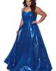 Sydney's Closet Sydney's Closet Sequin Scoop Neckline Plus Size A-Line Gown - 1
