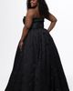 Sydney's Closet Sydney's Closet Strapless Brocade Plus Size Ball Gown - 2
