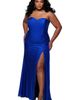 Sydney's Closet Sydney's Closet Strapless Corset Slim Fitted Plus Size Gown - 1