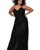Sydney's Closet Sydney's Closet V-Neckline Slim Fitted Plus Size Formal Gown - 1