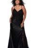 Sydney's Closet Sydney's Closet V-Neckline Slim Fitted Plus Size Formal Gown - 2