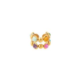 SYLVIA TOLEDANO SYLVIA TOLEDANO Dots Double Ring