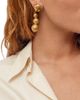 Sylvia Toledano Women's Sand Bubble 22K-Gold-Plated Drop Earrings - 2