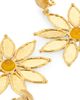 Sylvia Toledano Women's Yellow Flower 22K-Gold-Plated & Onyx Drop Earrings - 3