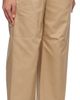System System Beige Press-Stud Trousers - 2