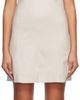 System System Off-White Cutout Minidress - 1