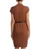 T Tahari T Tahari Belted Mock Neck Dress - 4
