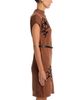 T Tahari T Tahari Belted Mock Neck Dress - 5