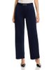 T Tahari T Tahari Buckle Belt Elastic Back Wide Leg Pants - 1