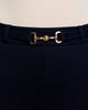 T Tahari T Tahari Buckle Belt Elastic Back Wide Leg Pants - 5