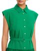 T Tahari T Tahari Cap Sleeve Button Down Tiered Dress - 3