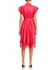 T Tahari T Tahari Flutter Sleeve Fit & Flare Dress - 4