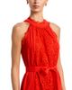 T Tahari T Tahari Halter Neck Lace Maxi Dress - 3