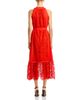 T Tahari T Tahari Halter Neck Lace Maxi Dress - 4