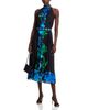 T Tahari T Tahari High Neck Pleated Dress - 2