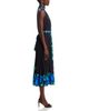 T Tahari T Tahari High Neck Pleated Dress - 5