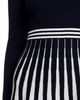 T Tahari T Tahari Long Sleeve Round Neck Sweater Dress - 3