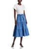 T Tahari T Tahari Mixed Media Tiered Dress - 1